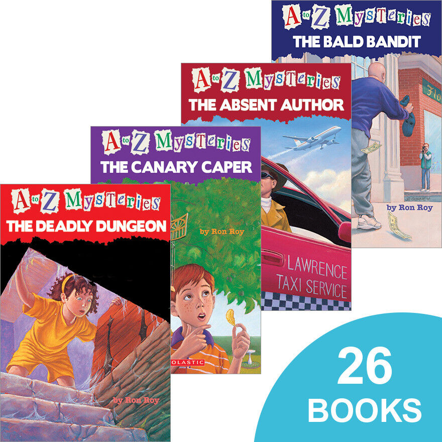 A to Z Mysteries® Mega Library Books, Scholastic book A to Z Mysteries® Mega Library Books, Scholastic book