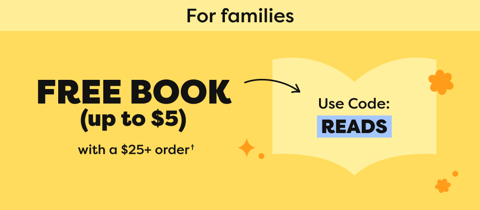 FREE BOOK (up to $5) with $25+ order - use code: READS FREE BOOK (up to $5) with $25+ order - use code: READS