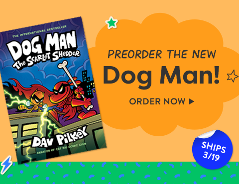 Preorder the new Dog Man book today! Ships 3/19