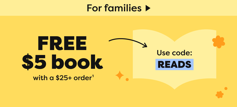 FREE $5 book with a $25+ order - Use code: READS