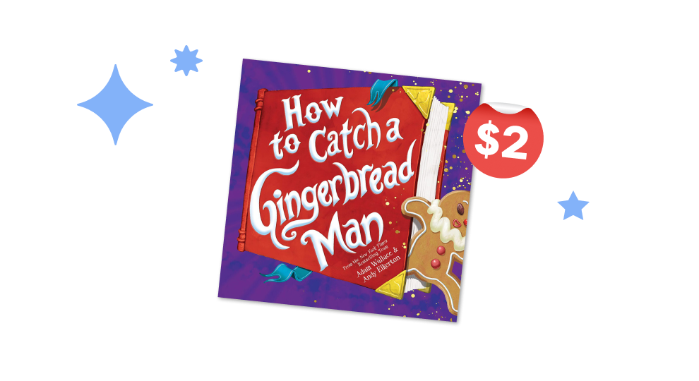 SHOP NOW $2 Book of the Week - How to Catch a Gingerbread Man