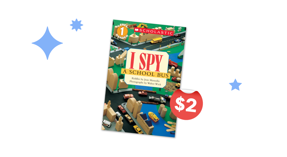 $2 book of the week - I SPY™ a School Bus - While Supplies Last - PreK - grade 2