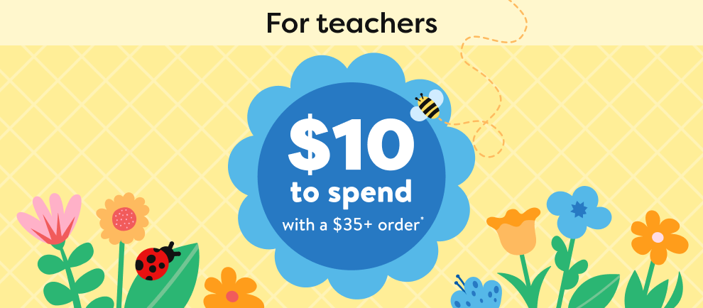 $10 to spend with $35+ order