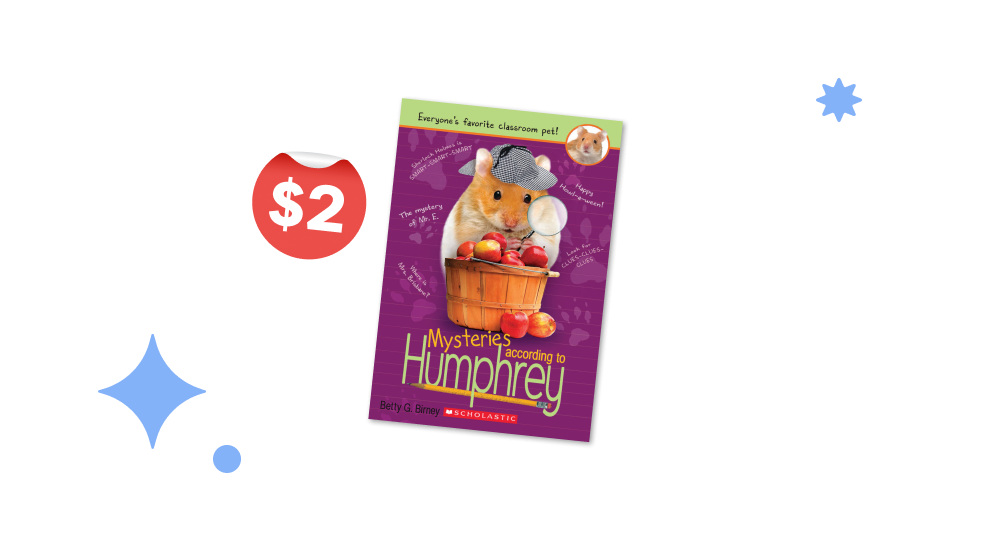 SHOP NOW $2 Book of the Week - Mysteries According to Humphrey