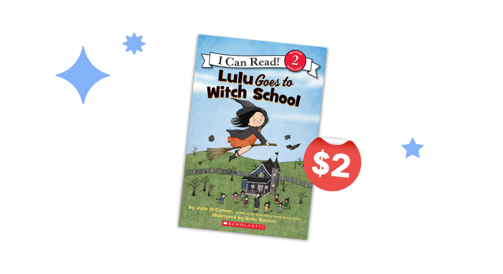 $2 book of the week - Lulu Goes to Witch School - While Supplies Last - PreK - grade 2