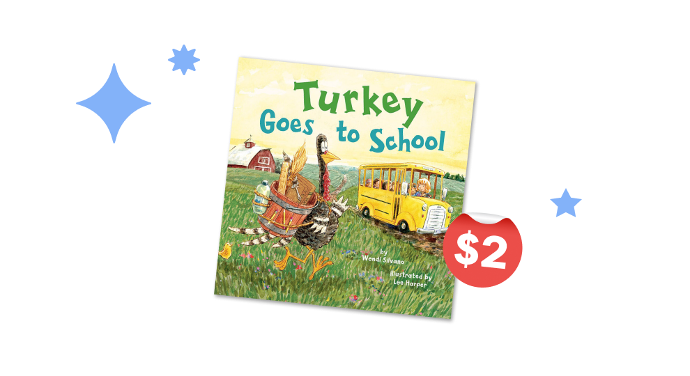 $2 Book of the Week - Turkey Goes to School