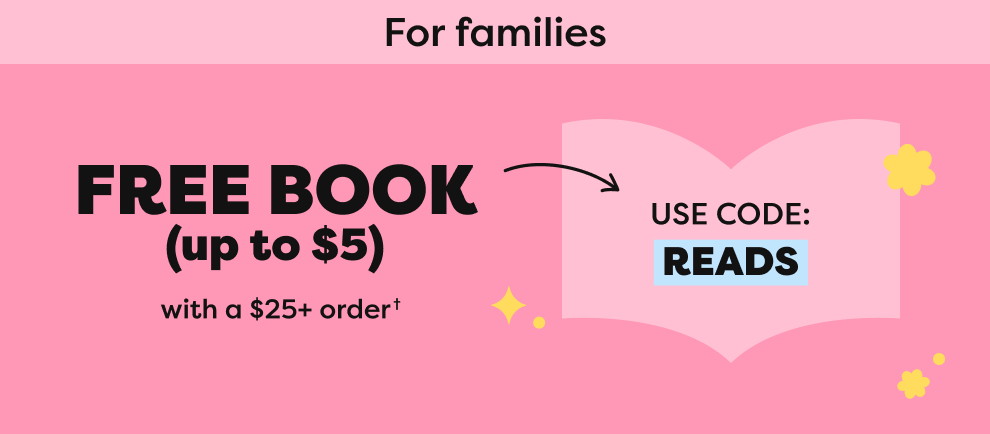 FREE BOOK (up to $5) with $25+ order - use code: READS FREE BOOK (up to $5) with $25+ order - use code: READS