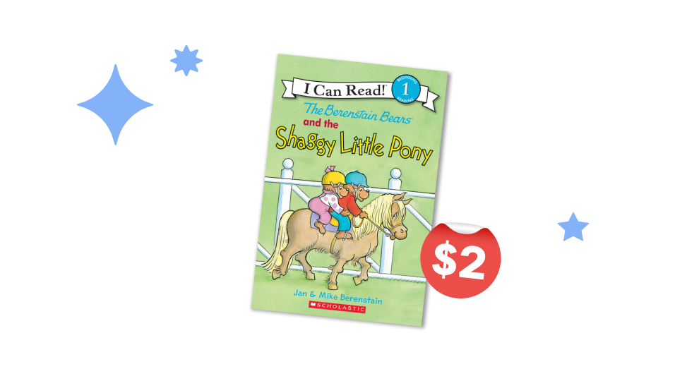 $2 Book of the Week - The Berenstain Bears® and the Shaggy Little Pony