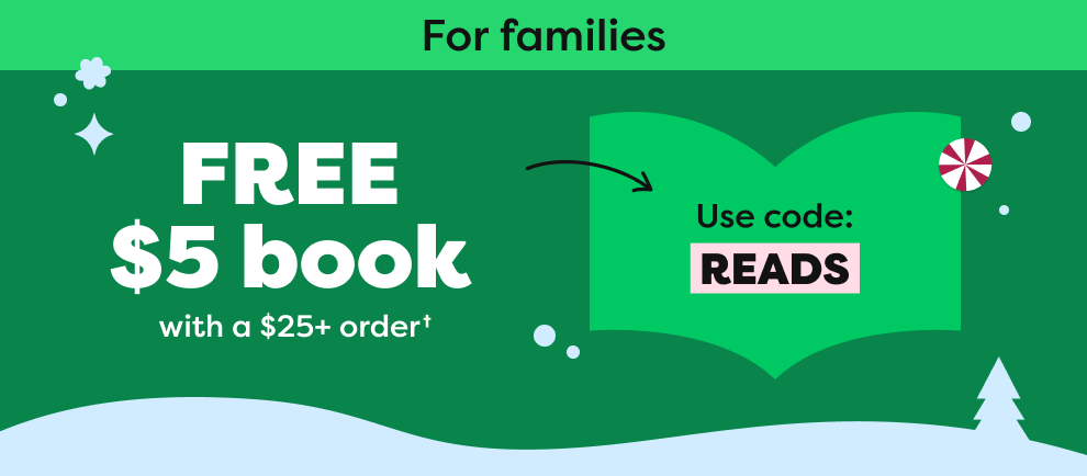 FREE $5 book with a $25+ order - Use code: READS