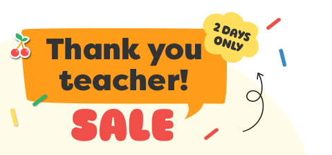 Thank you teacher sale!