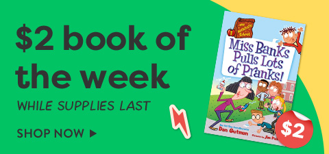 $2 Book of the week - My Weirdtastic School #1: Miss Banks Pulls Lots of Pranks!