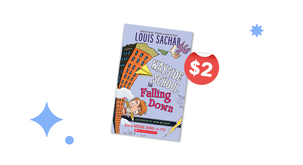 SHOP NOW $2 Book of the Week - Wayside School Is Falling Down