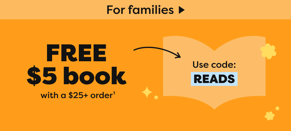 FREE $5 book with a $25+ order - Use code: READS FREE $5 book with a $25+ order - Use code: READS